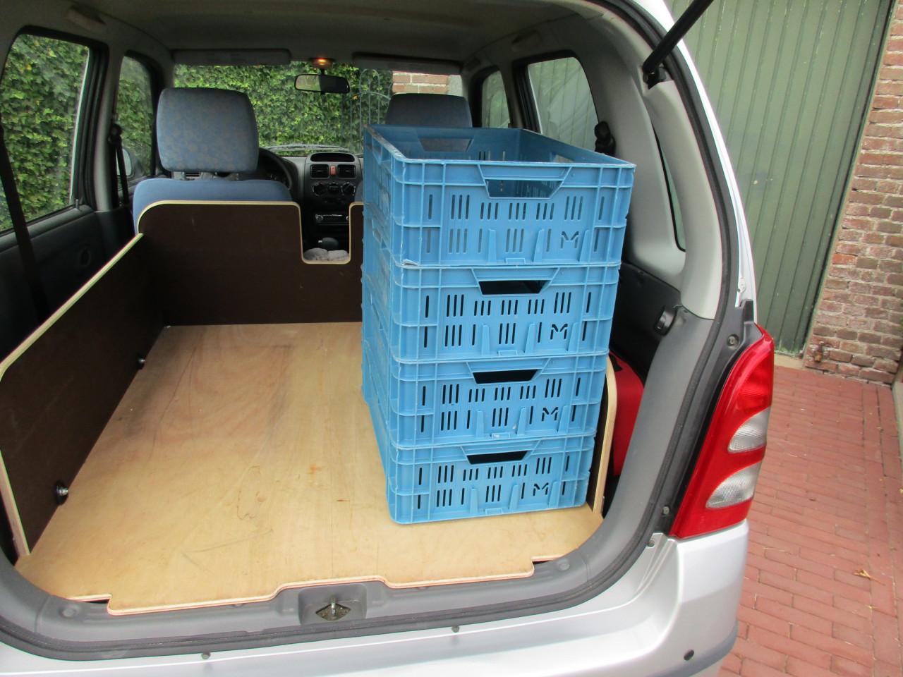 Inzetbak/Laadvloer/betimmering Suzuki Wagon r / Opel Agila