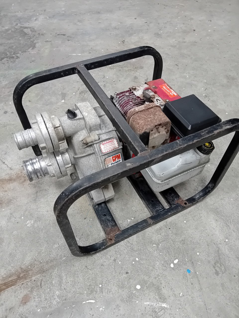 Benzine waterpomp 2 inch