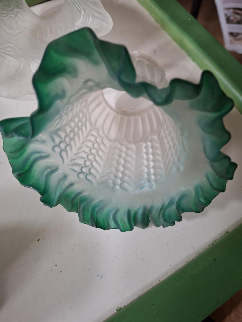 3 vintage lampekapjes