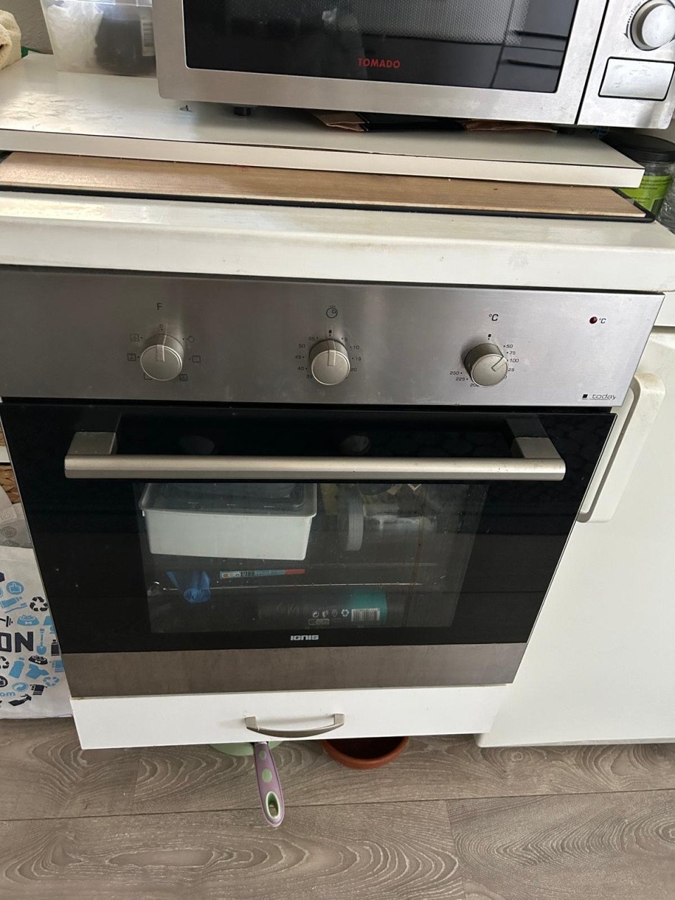 Ignis Inductie kookfornuis met oven