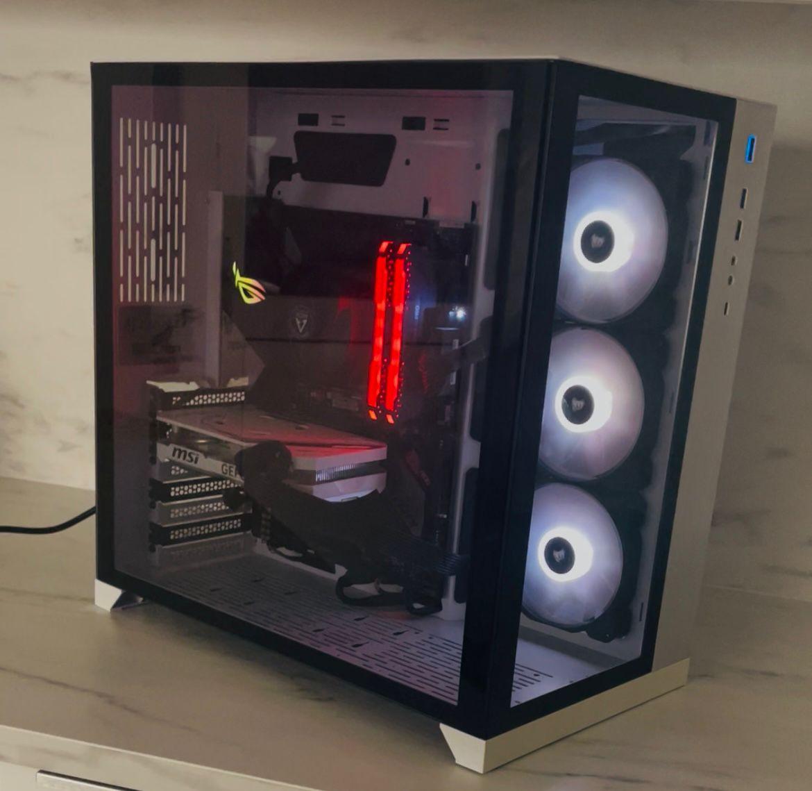 -- Wit Gaming PC - I9 - 32 GB RaM - SSD 1000 GB - RTX 4060 MSI White --
