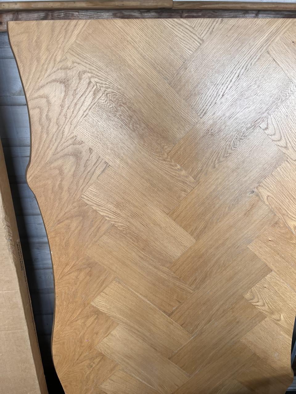 Tafelblad 80x160 visgraat motief