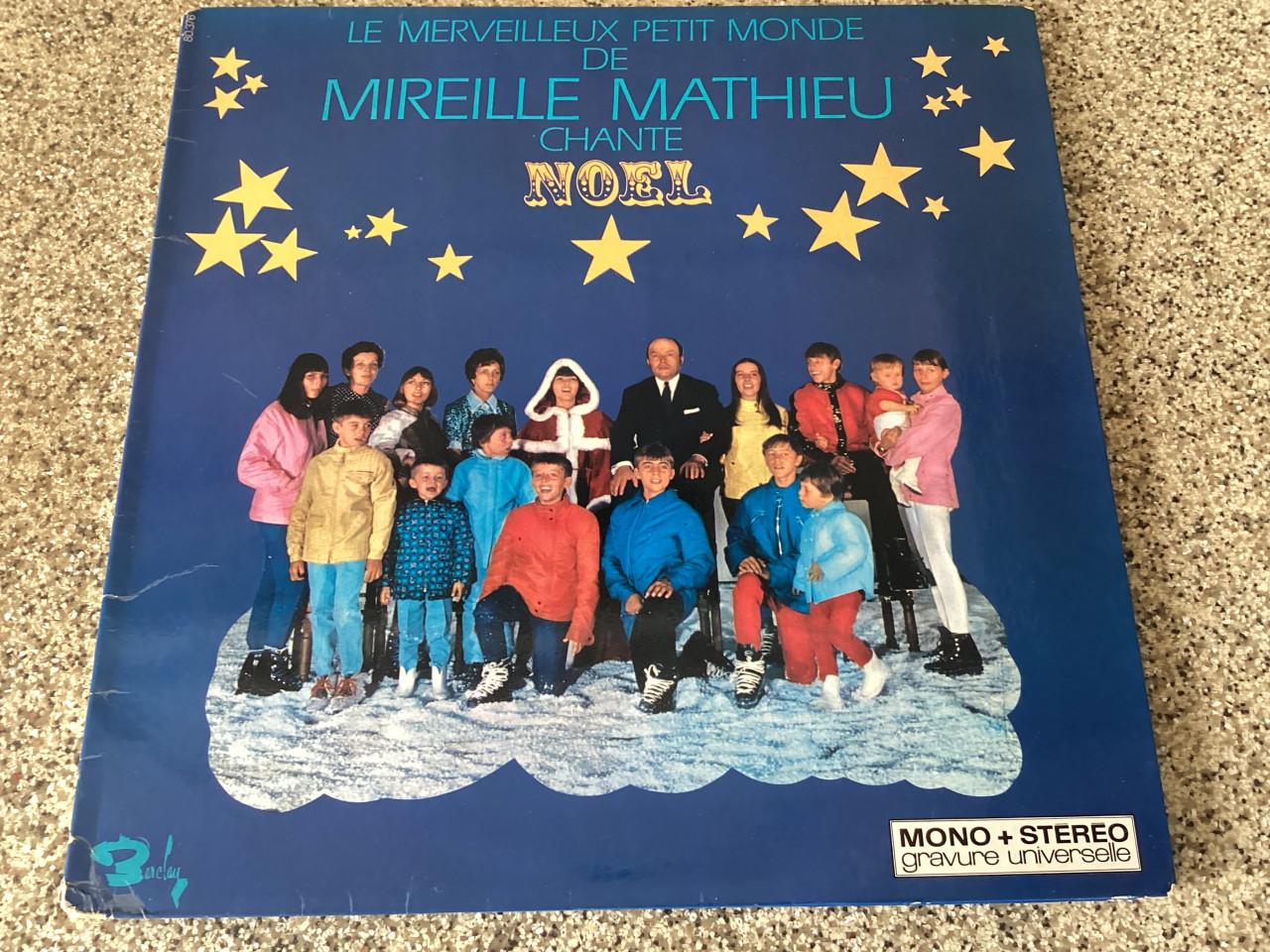 Verschillende LP’s van Mireille Mattieu.