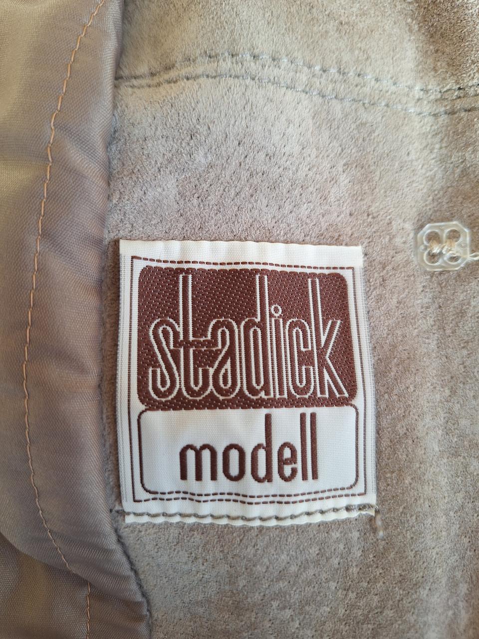 Dames jas suede (leer)