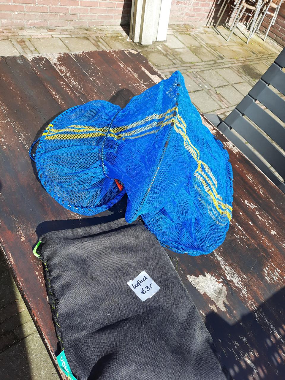 Schepnet en leefnetten te koop nieuw en vintage