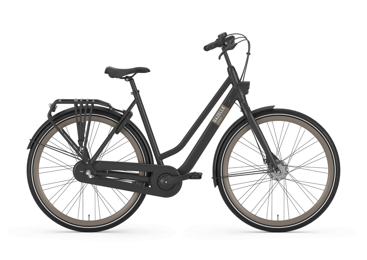 De Gazelle Esprit RN/C3/C7 vederlichte robuuste stadsfiets en schoolfiets
