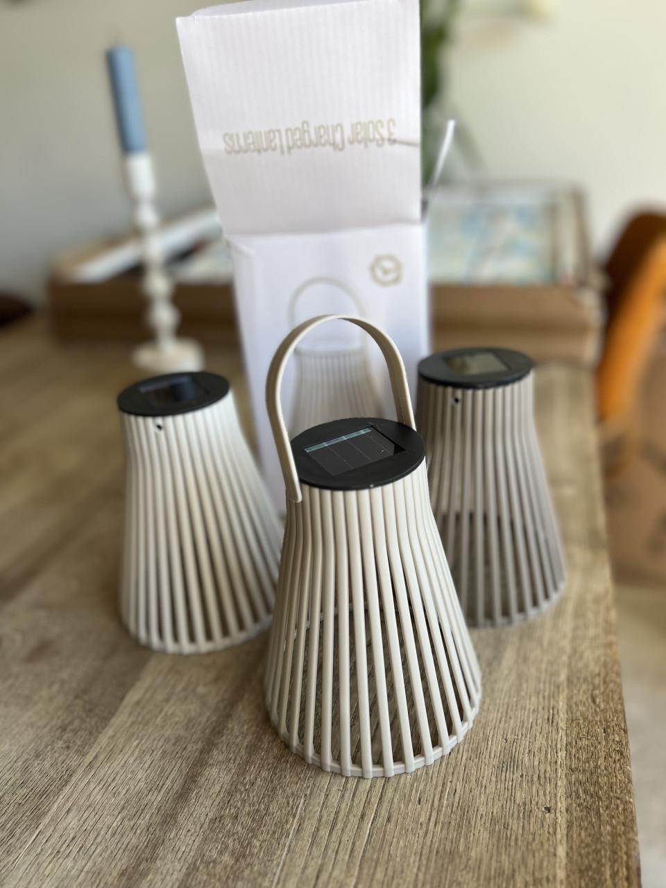 Solar lampjes, nieuw, 3 stuks