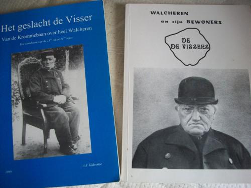 Genealogie familie de Visser. Twee boeken