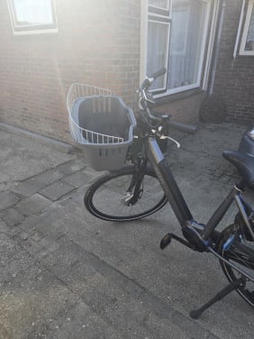 Honden fietsmand