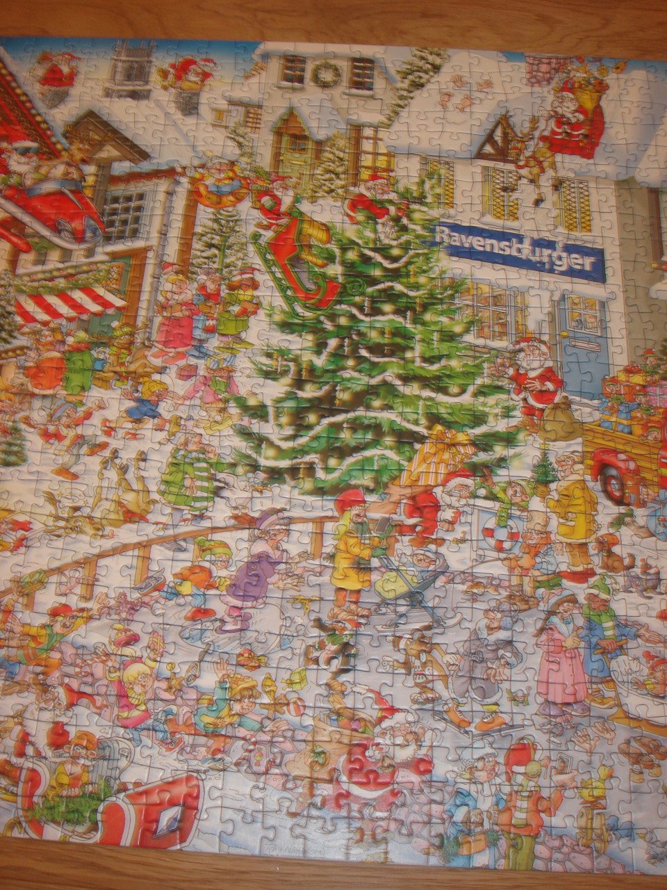 Te koop Complete Cartoon puzzel Christmas Ray Nicholsas 1000 stukjes