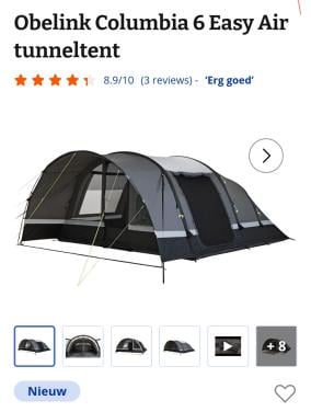 Obelink Easy air tent