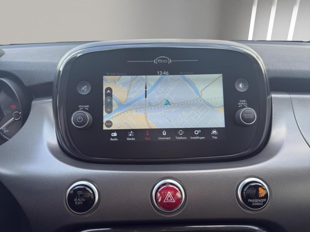 Fiat 500x 1.5 hybrid | cabrio | 5drs| automaat| leder | navigatie | camera 