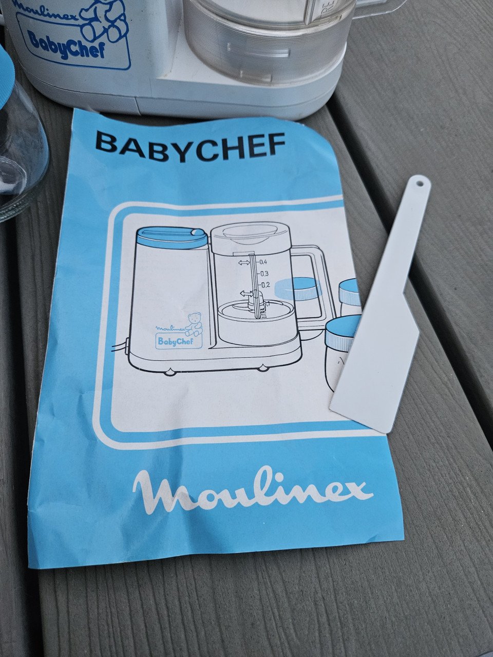Zgan Moulinex Baby chef set, voor het bereiden van babyvoeding...