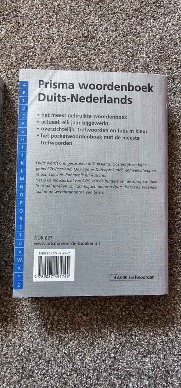 Woordenboek Duits-Nederlands