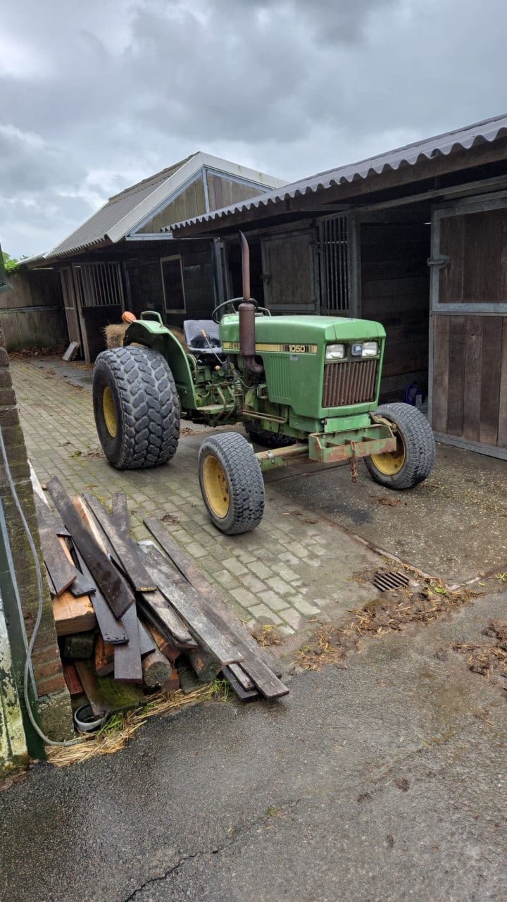 John deere trekker tractor op knapper
