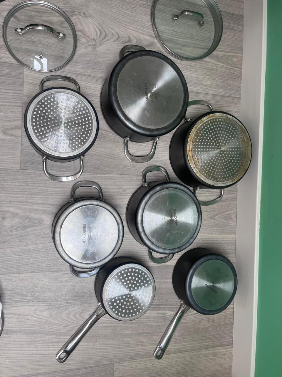 Brabantia pannenset heel netjes
