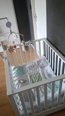 Witte nette box 80 x 100 cm