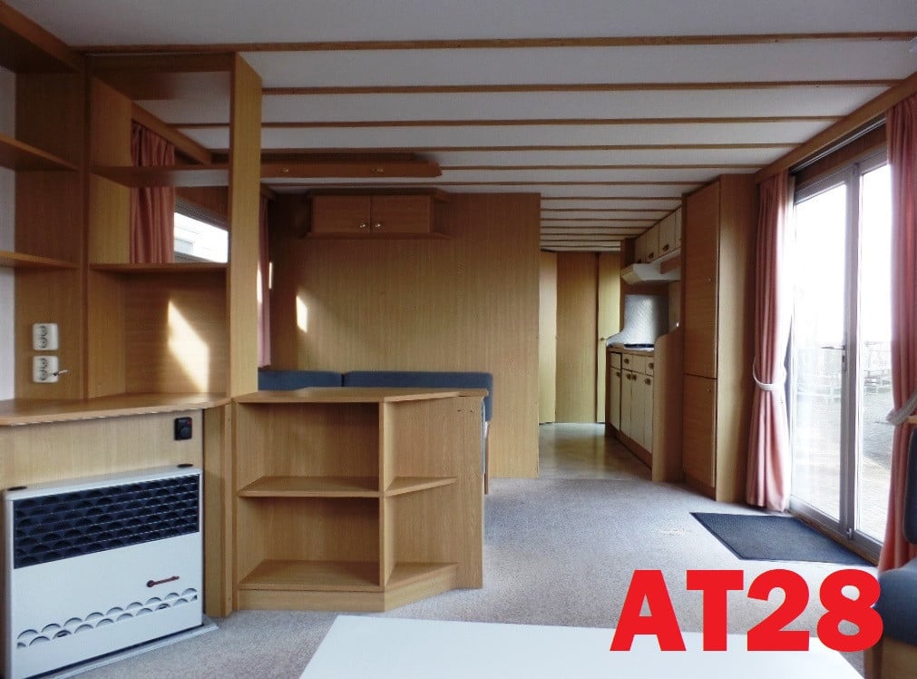 Diverse modellen Muller stacaravans met 2 slaapkamers voorradig
