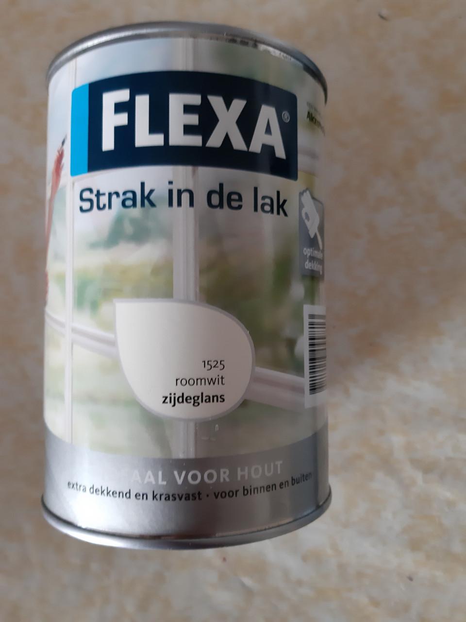 Flexa zijdeglans roomwit 3 stuks