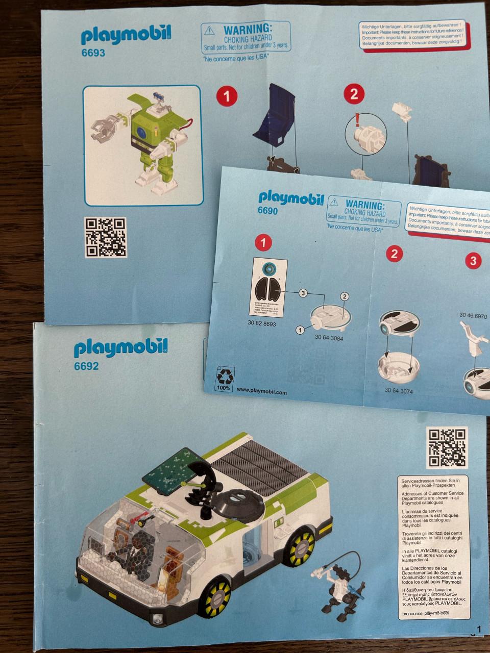 Playmobil Super4 (6692/6693/6690)