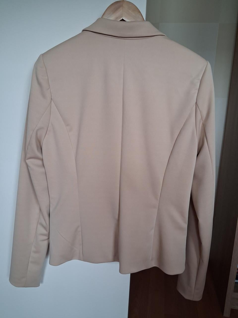 Dames blazer cremekleur
