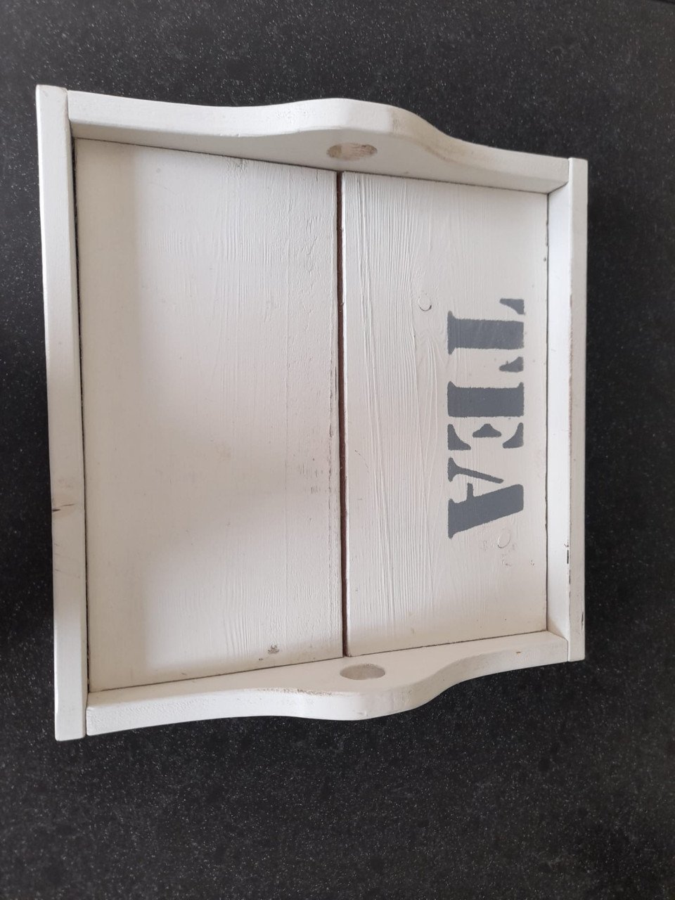 Wit houten Dienblad