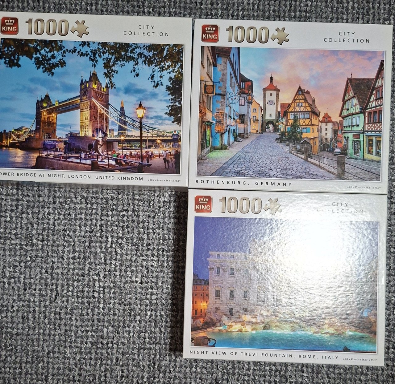 King puzzels 1000 stukjes