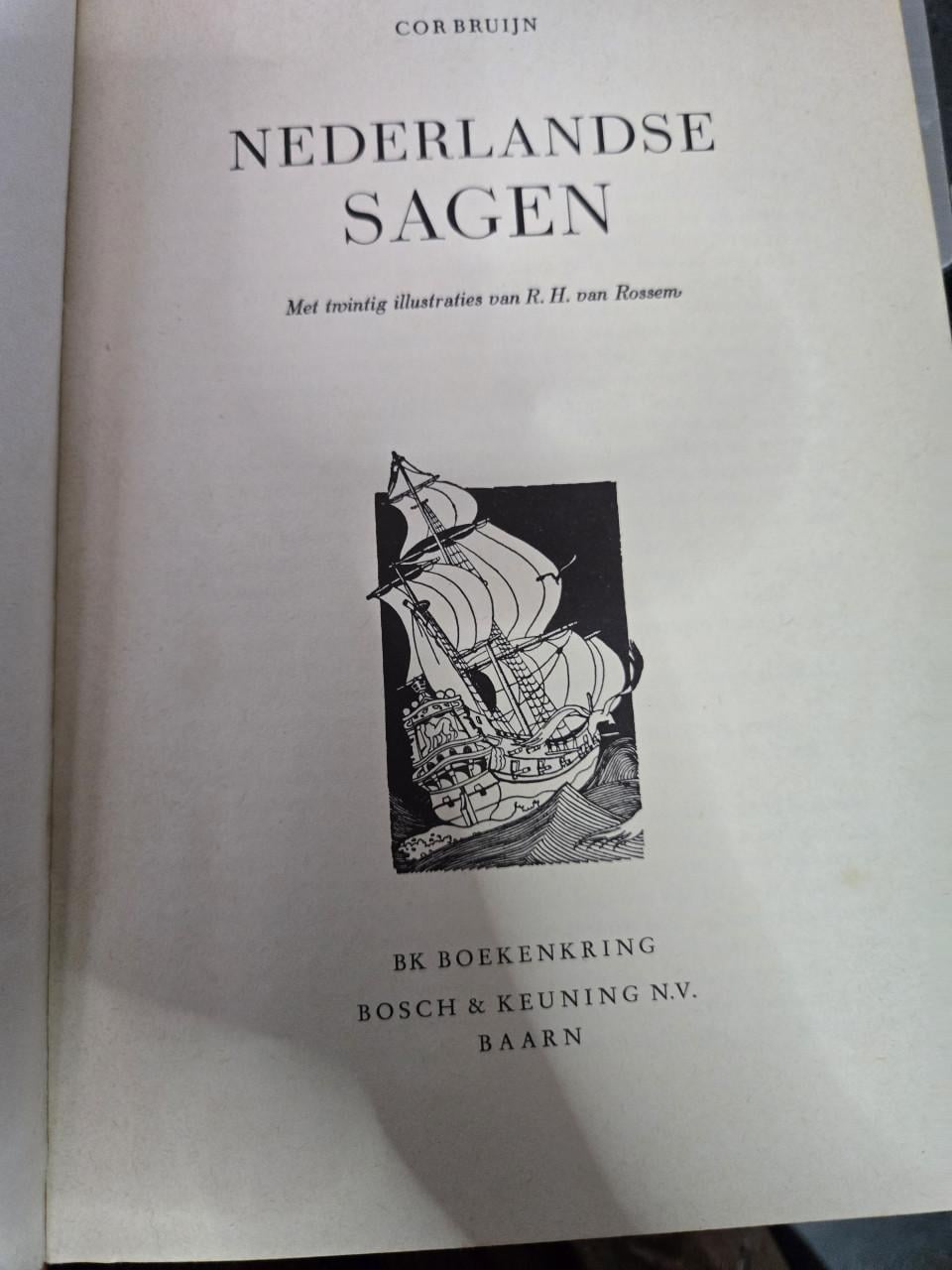 Boek: Nederlandse Sagen 1959 2e druk