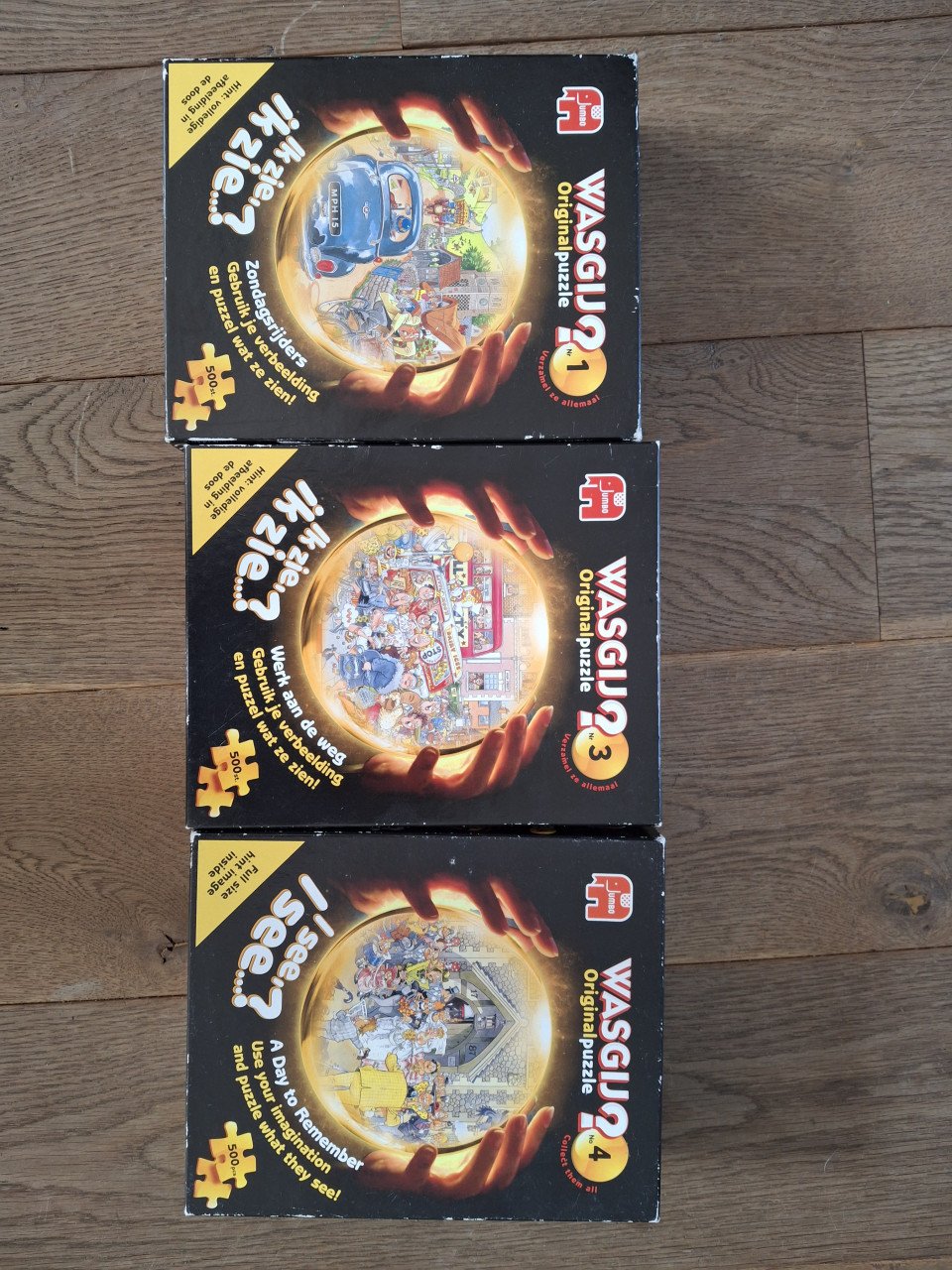 Veel WASGIJ en VAN HAASTEREN puzzels en anderen