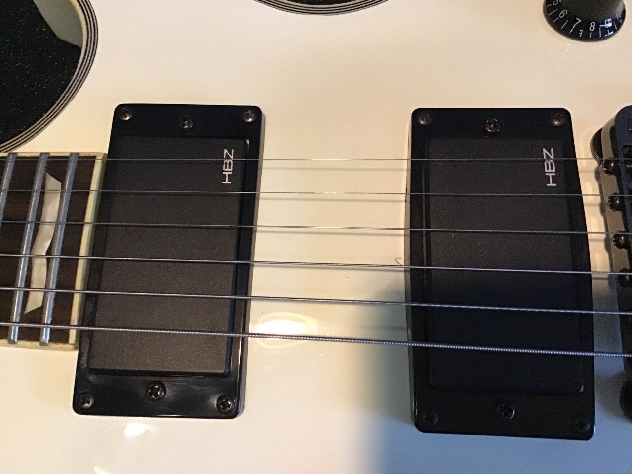 HB LesPaul/ESP-active guitar (HBZ)”EMG-pickups”
