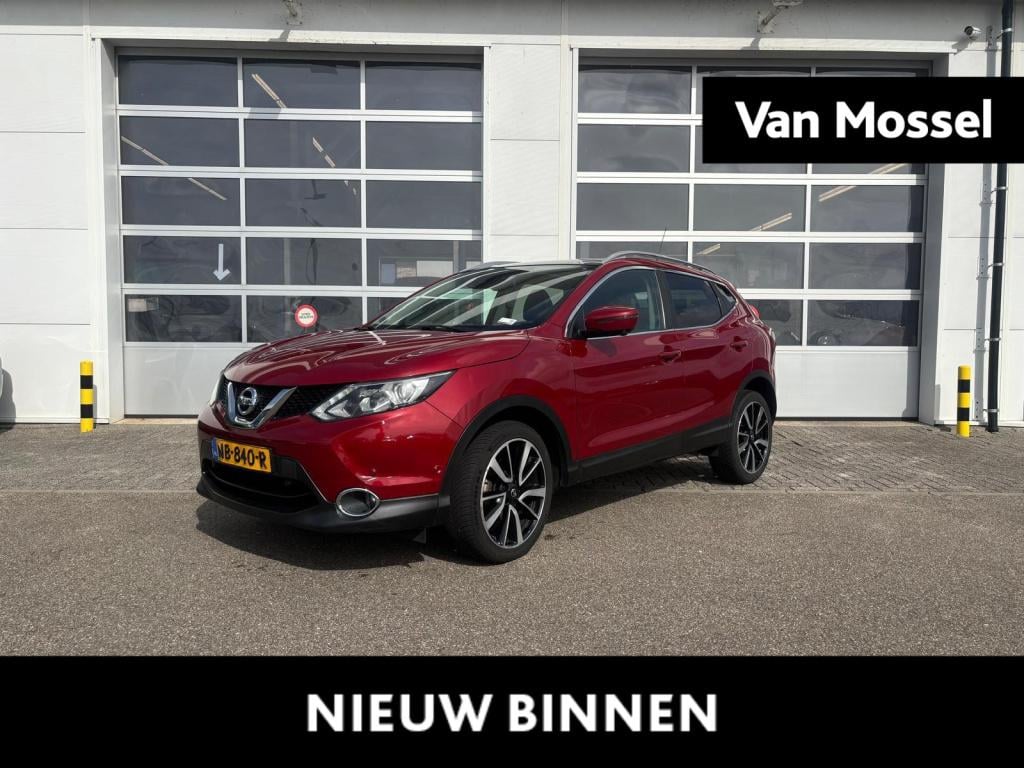 Nissan Qashqai 1.6 tekna panoramadak | stoelverwaming | navigatie | cruisec
