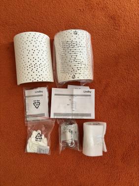 2 nieuwe wandlampjes