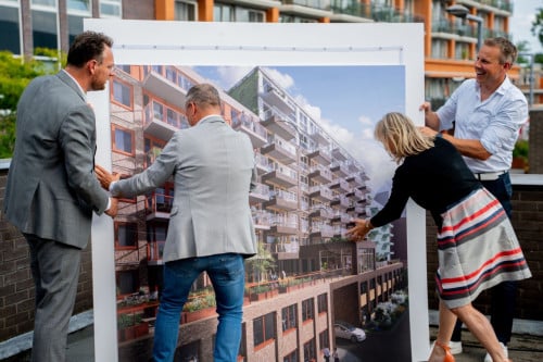 VERKOCHT project in Rotterdam Zuid, voor nieuwbouw 127 appartementen