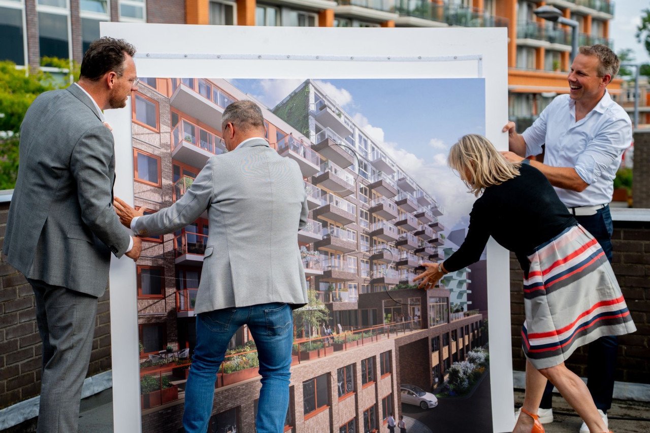 VERKOCHT project in Rotterdam Zuid, voor nieuwbouw 127 appartementen