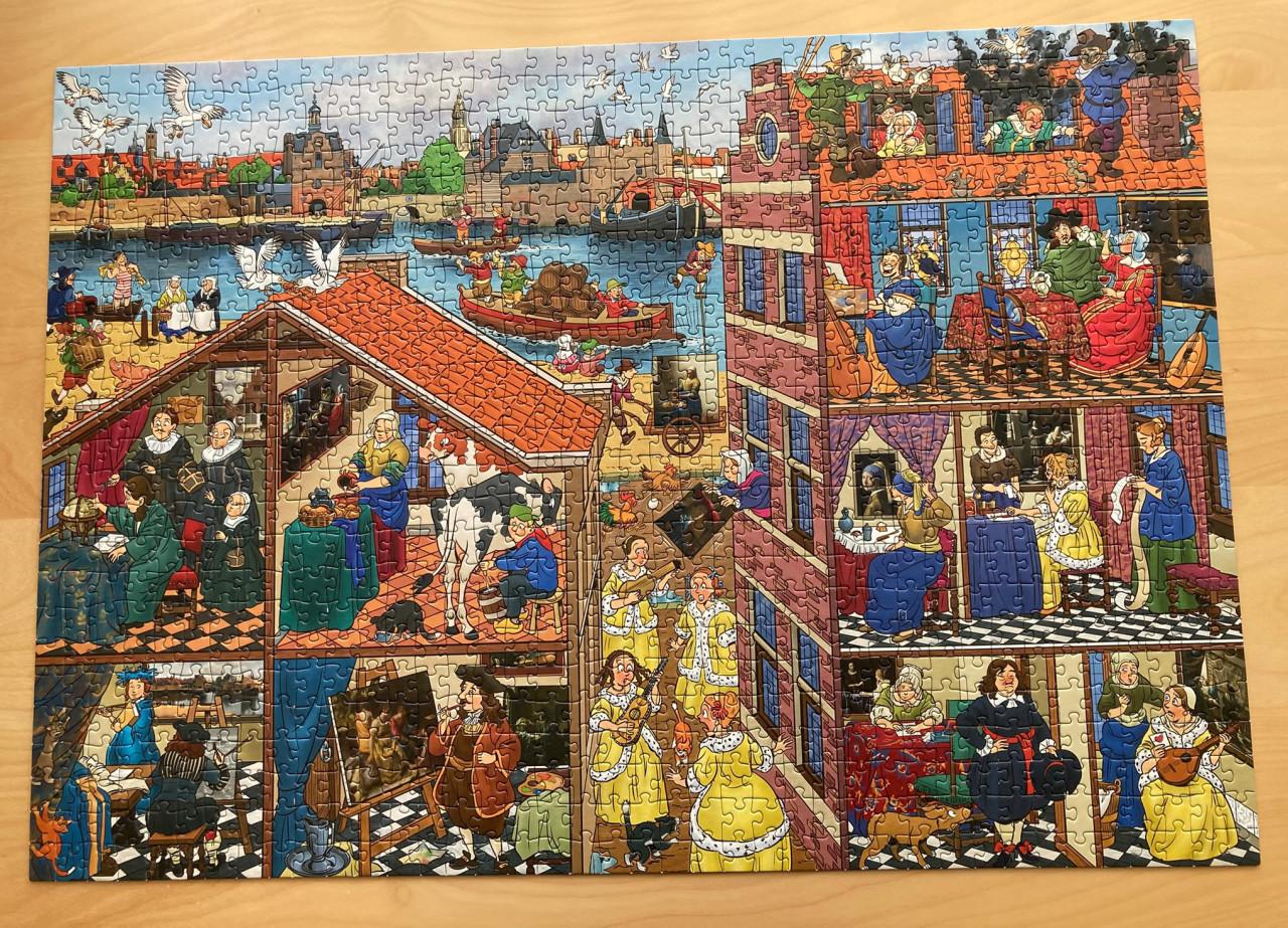 That's Life puzzel Johannes Vermeer