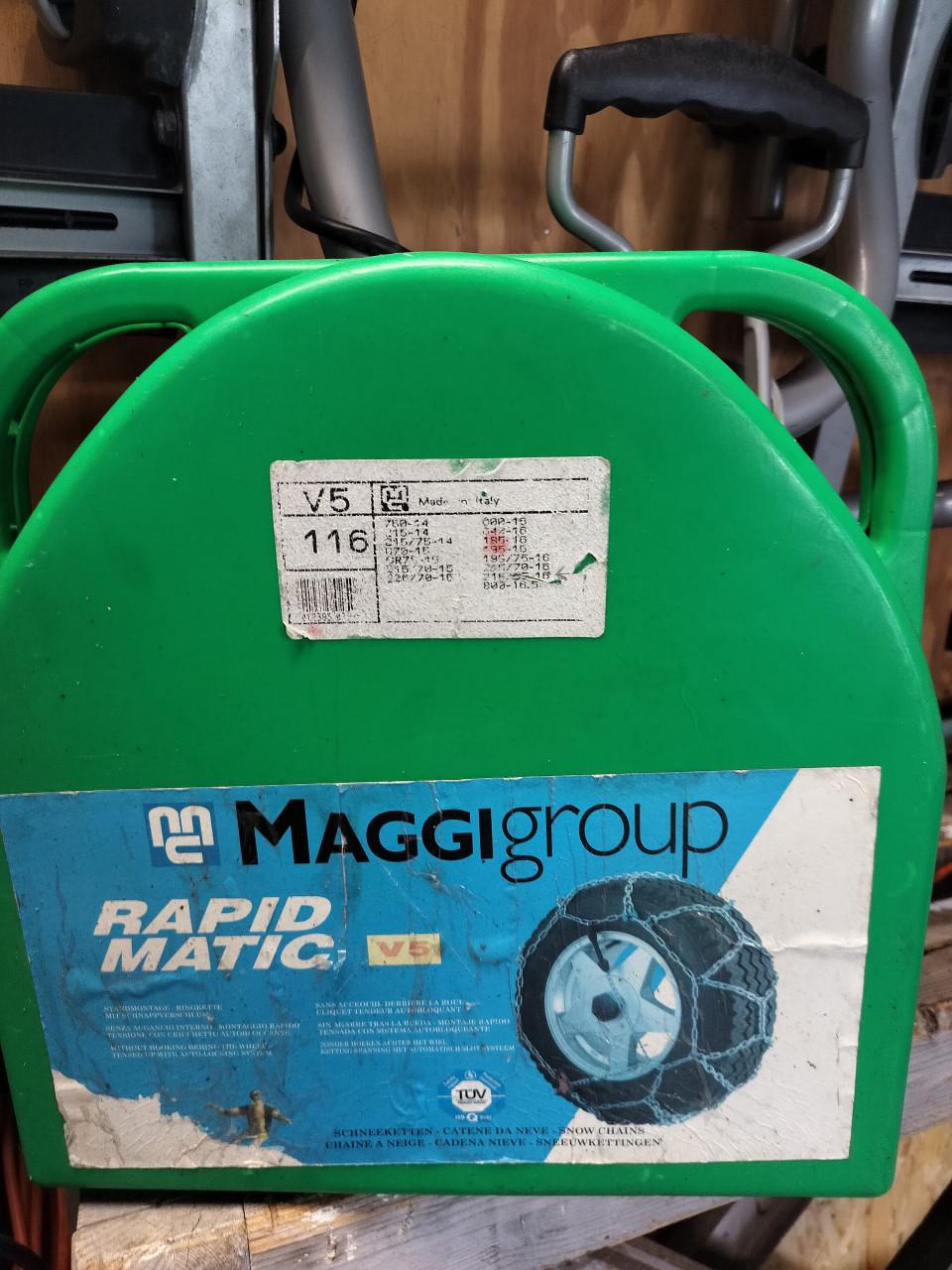 Sneeuwkettingen diverse maten.