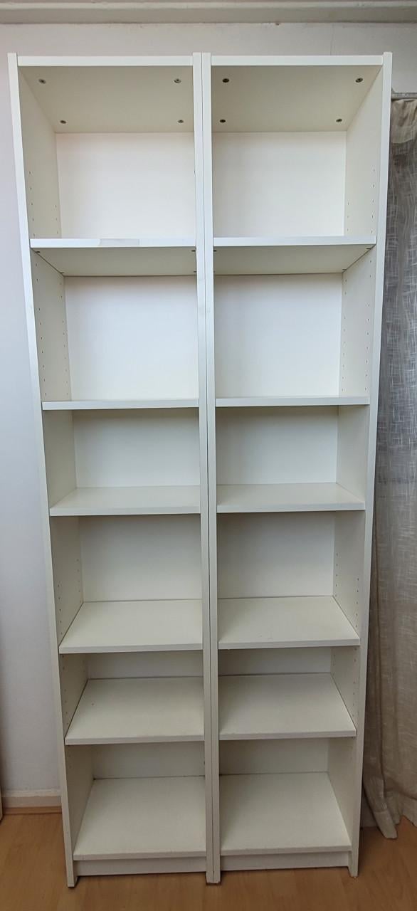 Billy (boeken)kast wit 2 stuks totaal €25
