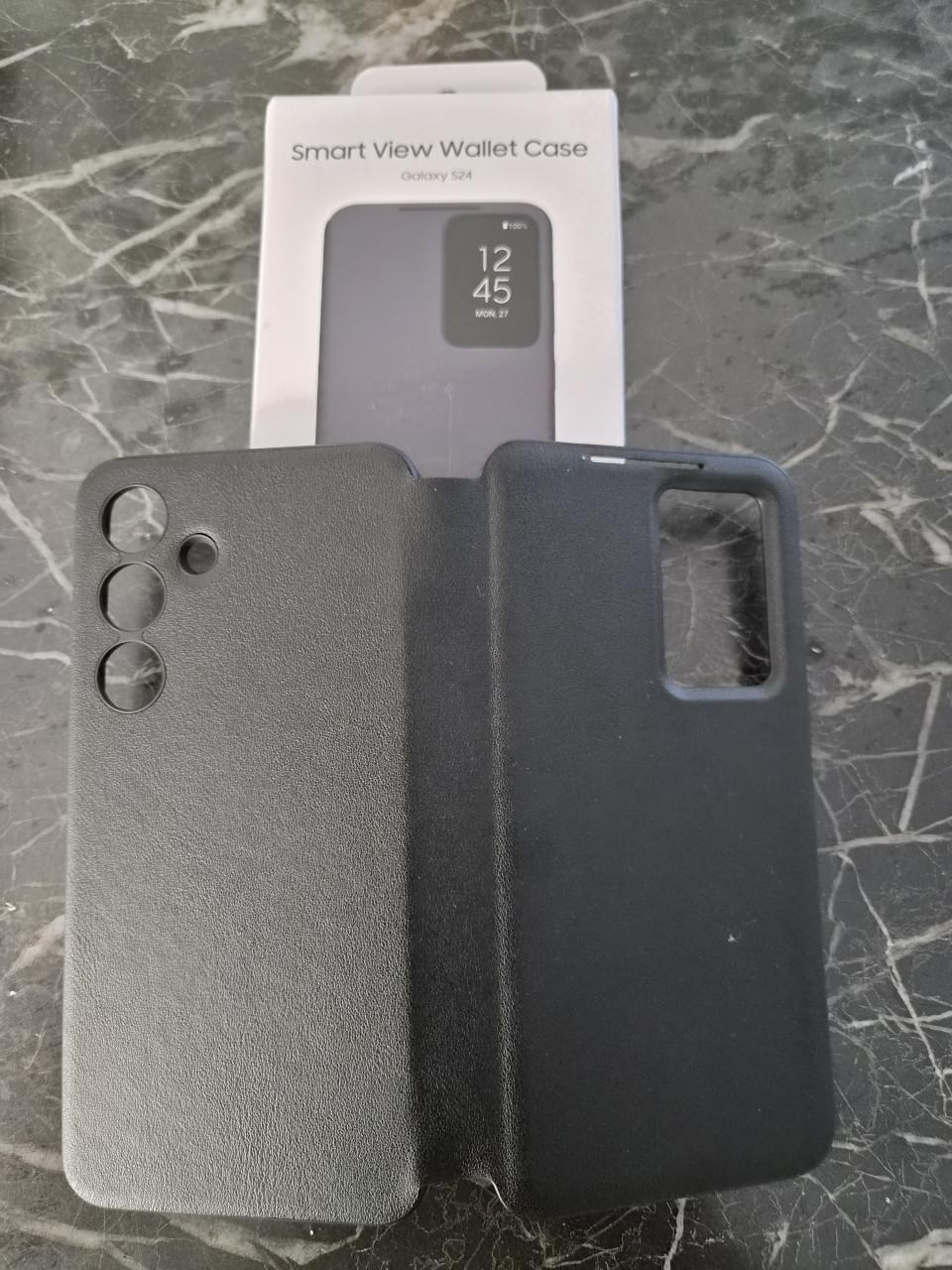 Samsung galaxy s24 zwart flipcase hoesje...15€.