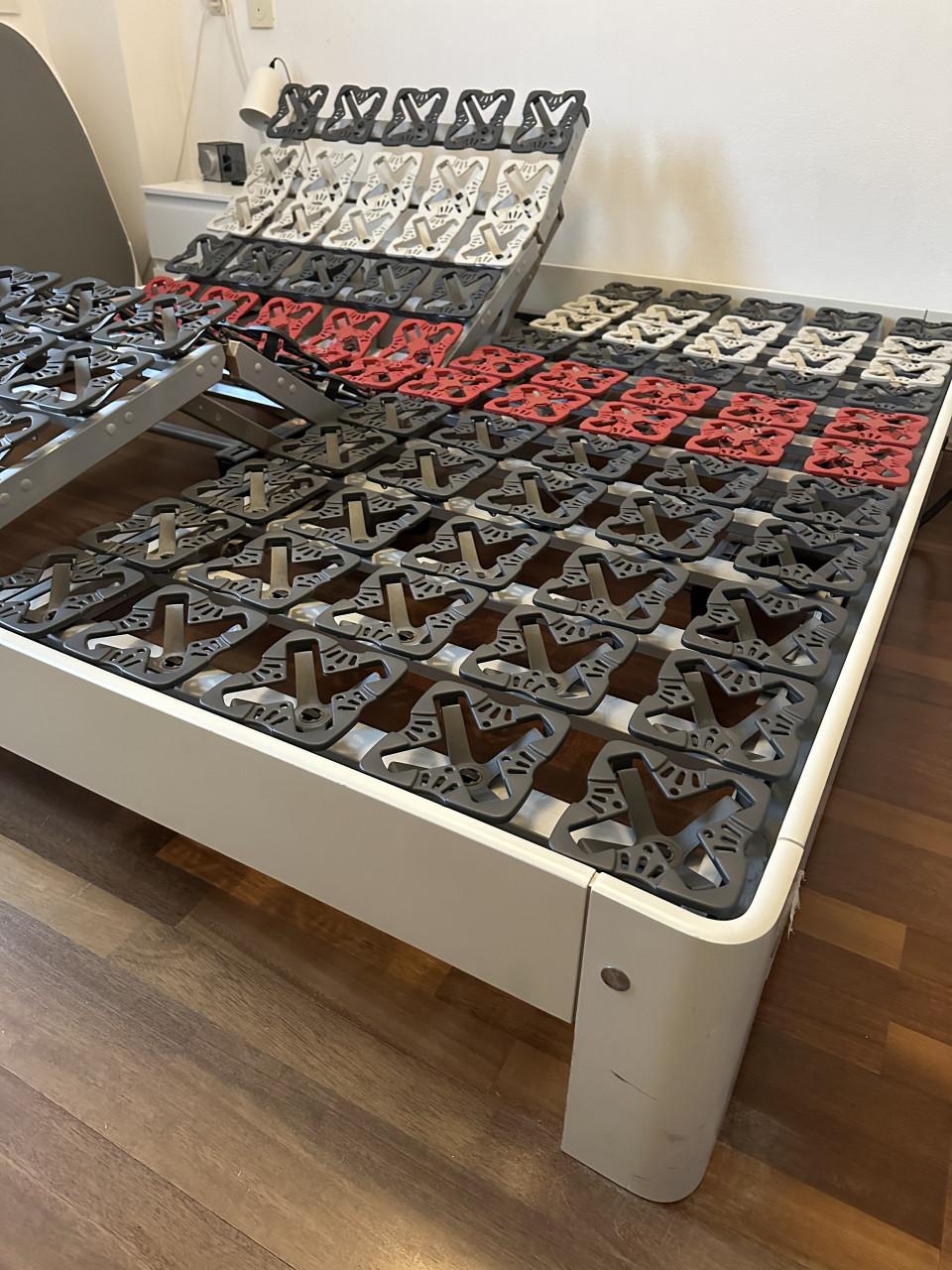 Elektrisch verstelbare schotel bedbodem