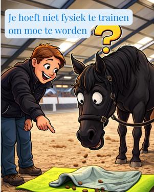Ontspanning bij je paard door hem te laten nadenken