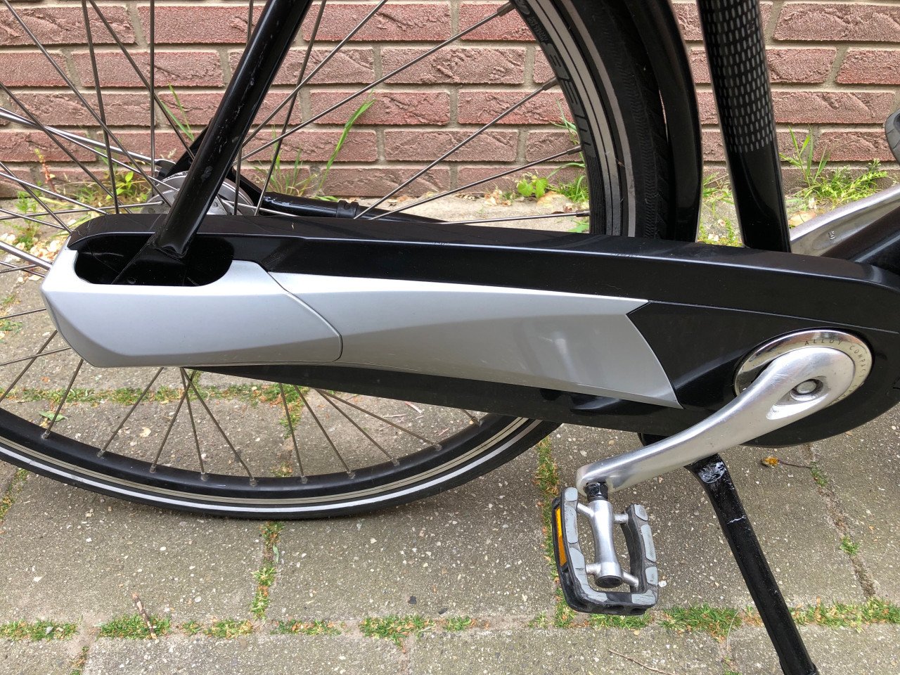 Herenfiets/ transporter.