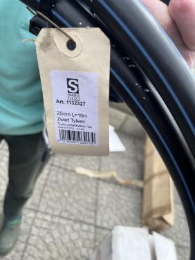 Tyleenslang voor drinkwater 5 meter 25mmm