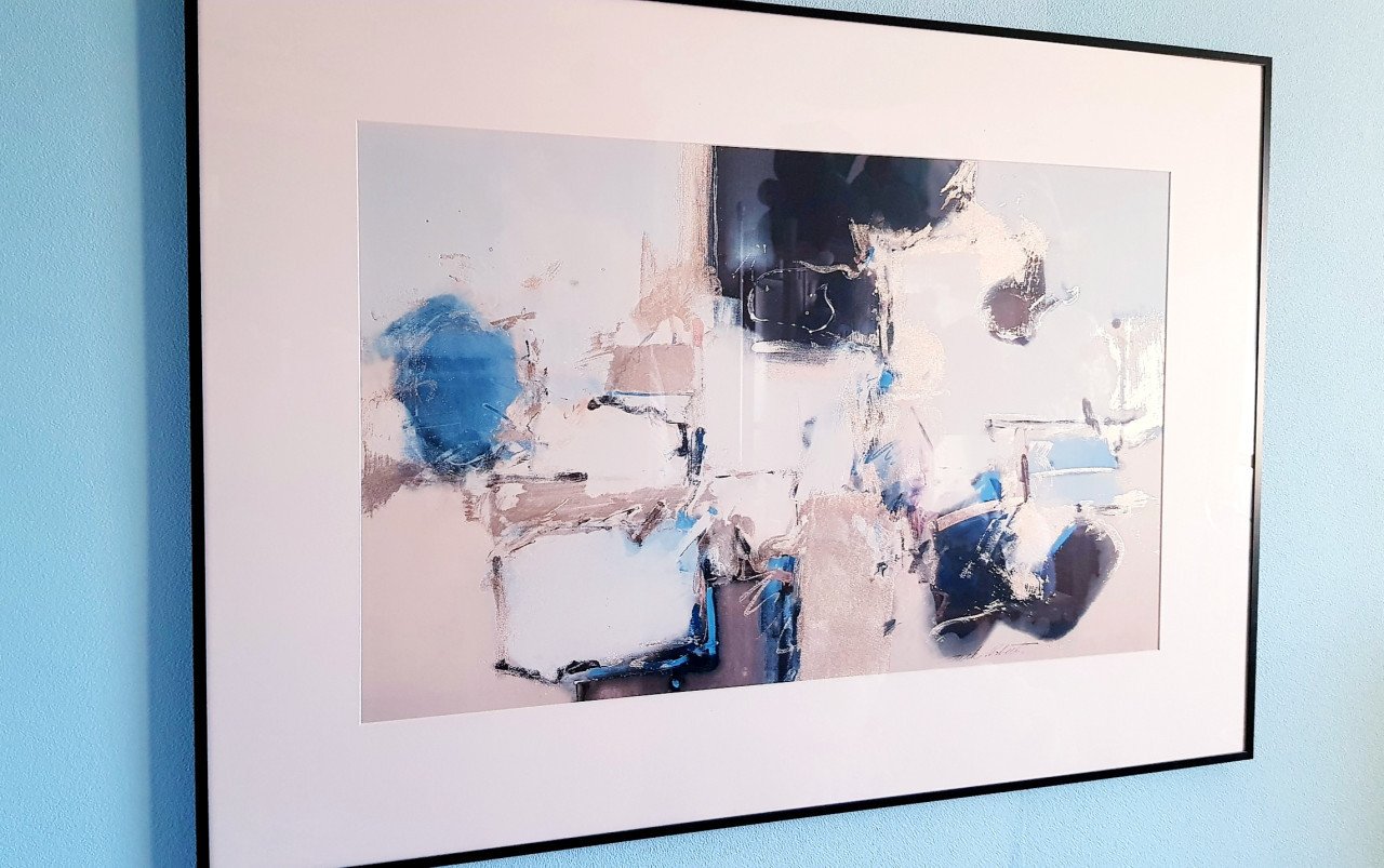 Ingelijste poster van Jack Roberts Untitled Abstract, 71x51 cm
