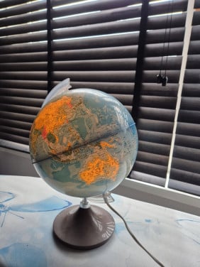 Globe met verlichting