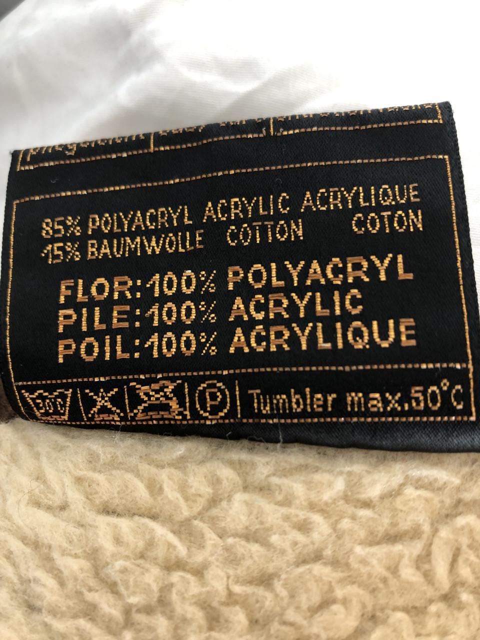 Vintage retro deken POES