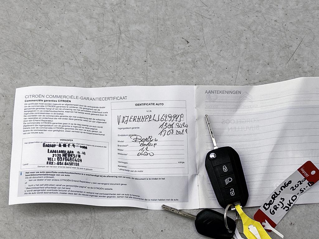 Citroen Berlingo 110 pk feel | rijklaar | trekhaak | parkeersensoren achter