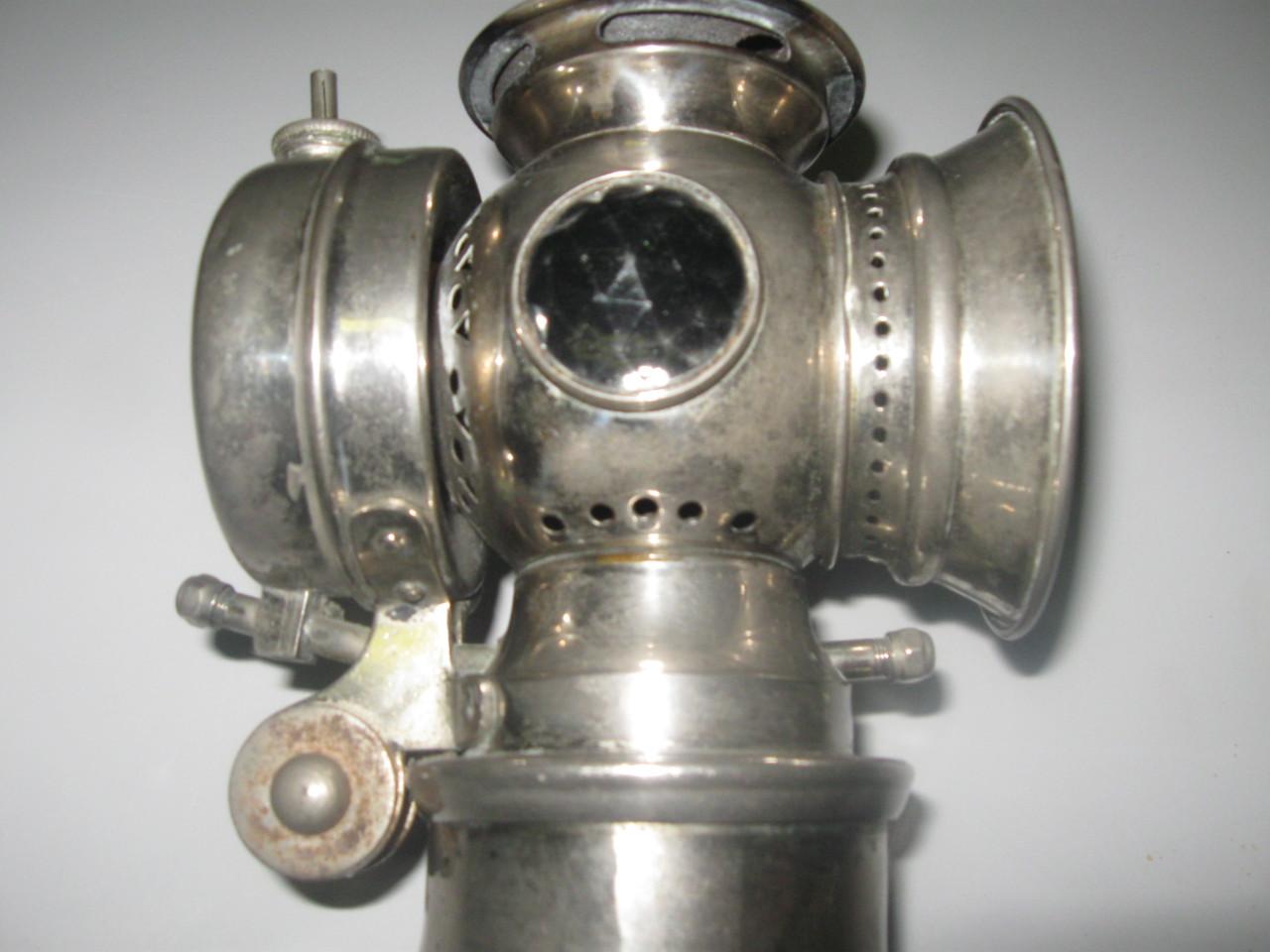 Fiets carbid laantaarn