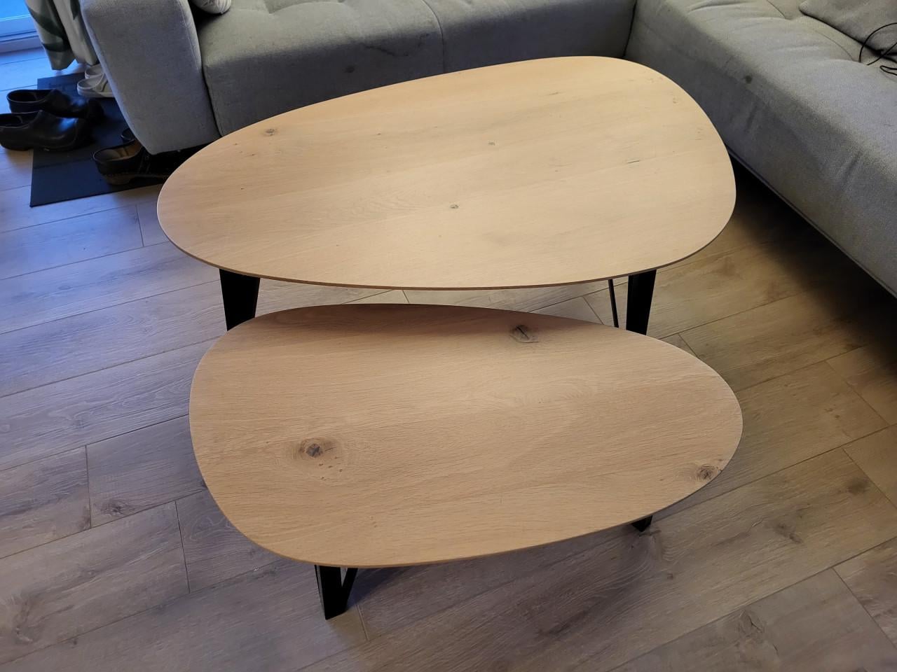 Eettafel Montreal + Salontafels Montreal