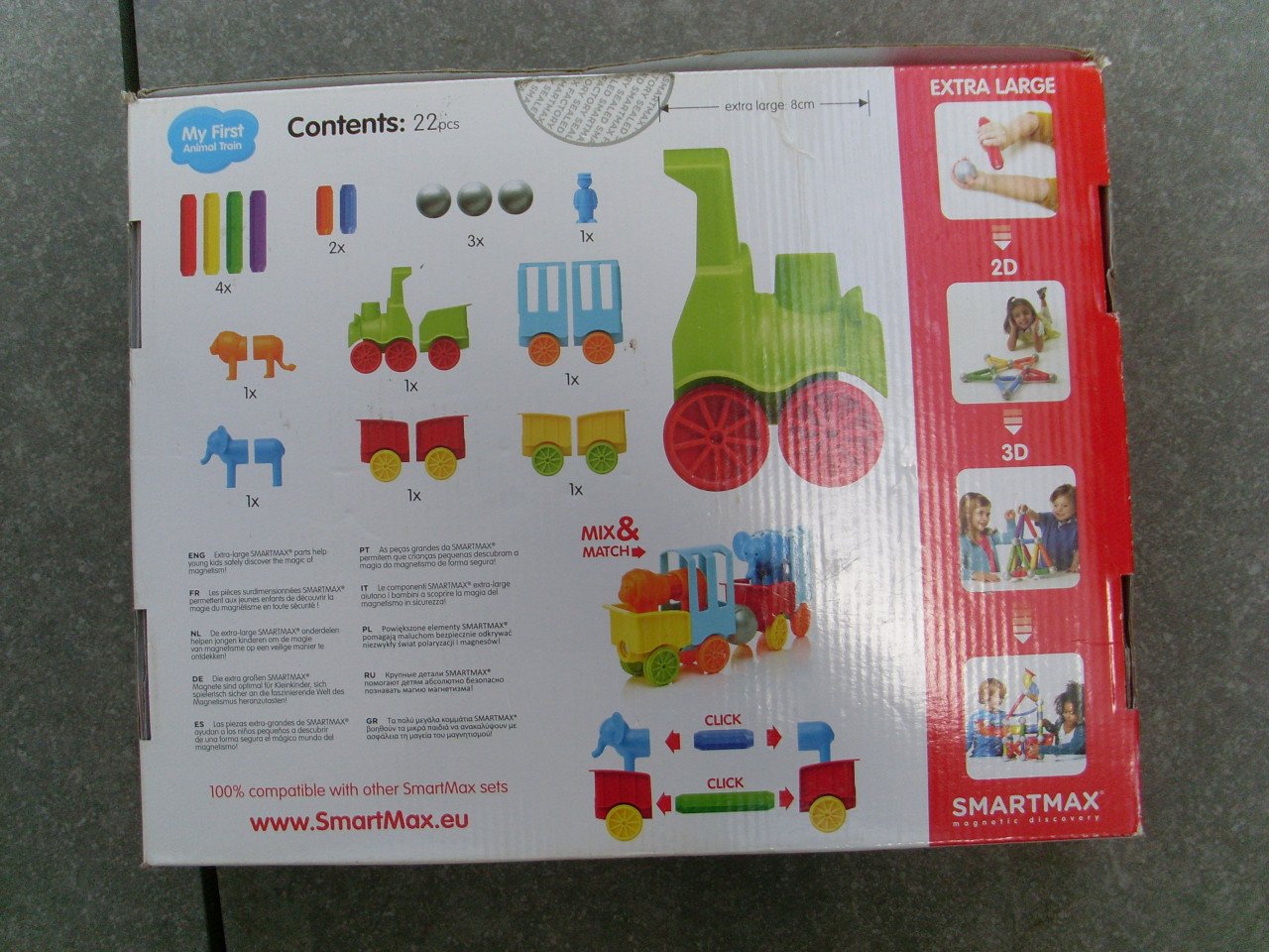 Smartmax my first animal train