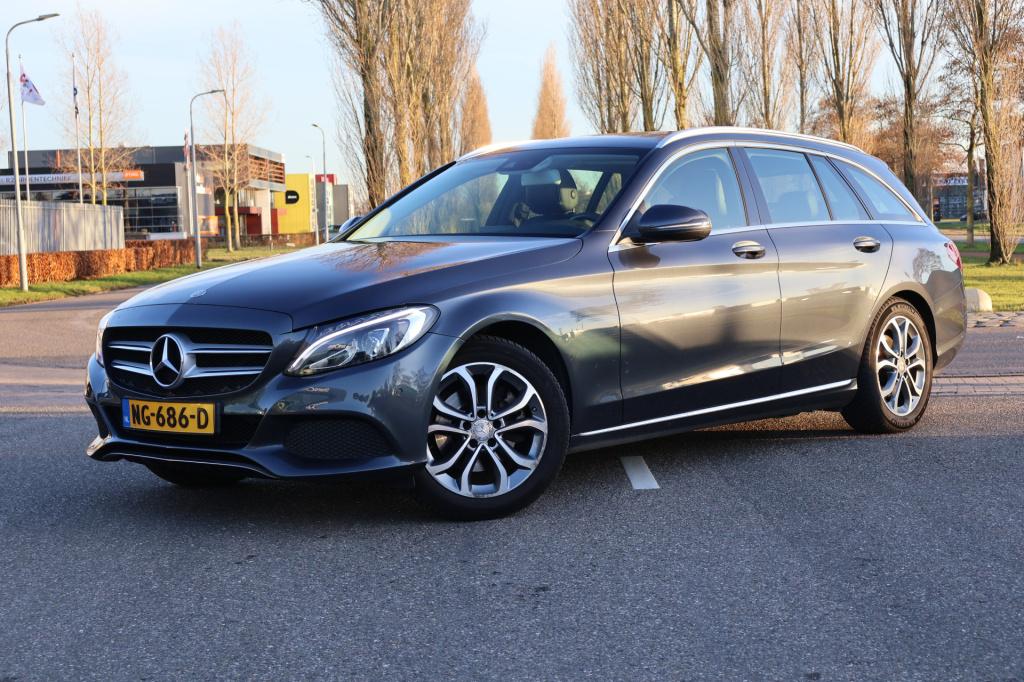 Mercedes-Benz C-Klasse estate 200 ambition i trekhaak i camera i stoelverwa